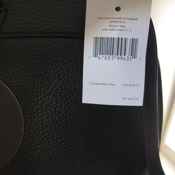 Kate Spade Minnie Mouse Medium Backpack New! - Picture 11 of 14